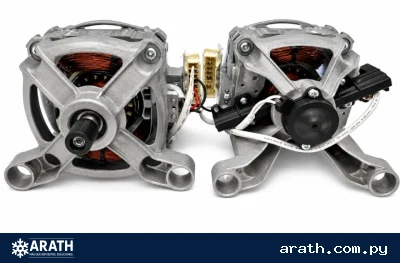 MOTOR PARA LAVARROPAS DE 6 PINES POLEA FINO (PARA VARIOS MODELOS)