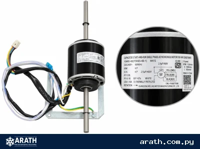 MOTOR EVAPORADOR PARA SPLIT DOBLE EJE 85W 0.7A 220V-240V