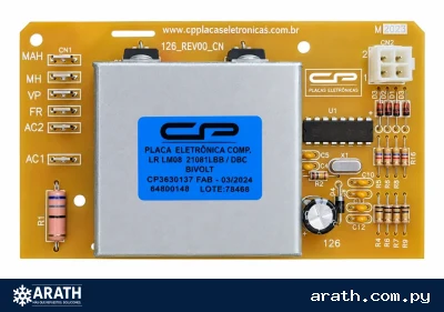 PLACA CP 3630137 PARA LAVARROPAS ELECTROLUX LM08 64800148