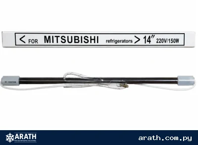RESISTENCIA DE VIDRIO PARA DESHIELO HELADERA NO FROST 14" 220V 150W (35.5CM)