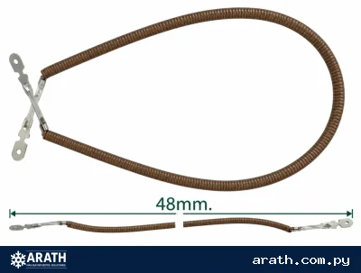 RESISTENCIA ESPIRAL 1000W 220V L: 48CM