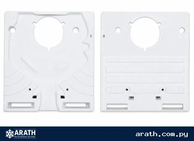 TAPA TRASERA EVAPORADOR HELADERA ELECTROLUX DF34/DF35 (67496171)
