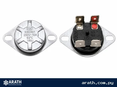 TERMOSTATO PARA SECARROPAS 93° 16A 250V