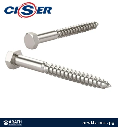 TIRAFONDO CISER 1/2x2"