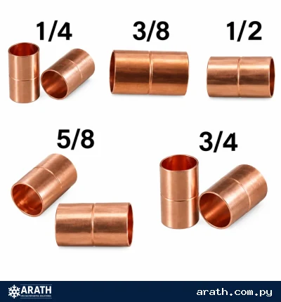 UNION DE COBRE SOLDABLE 5/8