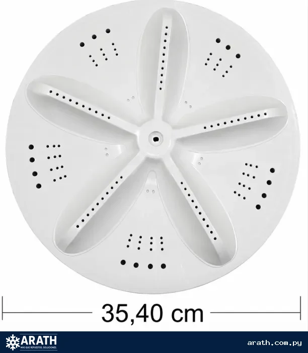 AGITADOR PARA LAVARROPAS CONSUL 34CM BLANCO