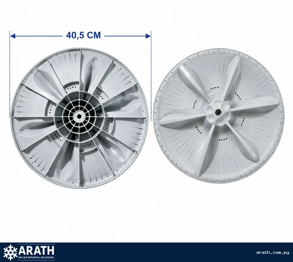 AGITADOR PARA LAVARROPAS 40.5CM 11 ESTRIAS SINP-546