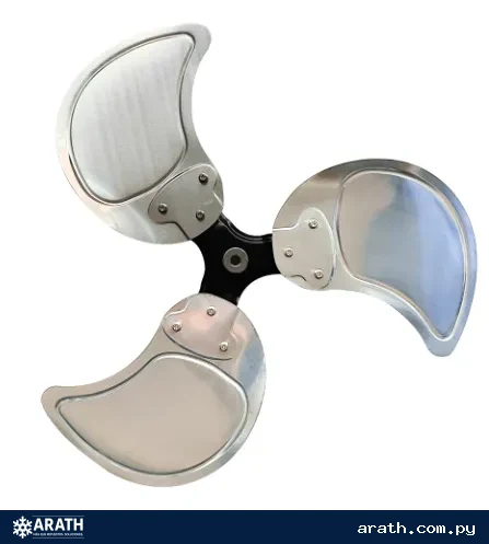 ALETA DE 3 ASPAS DE METAL PARA VENTILADOR DE PIE