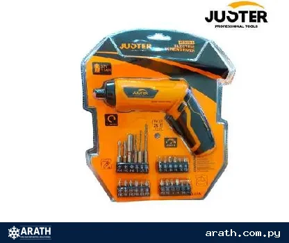 ATORNILLADOR A BATERIA 3.7V 25PC JUSTER (J0519-1)