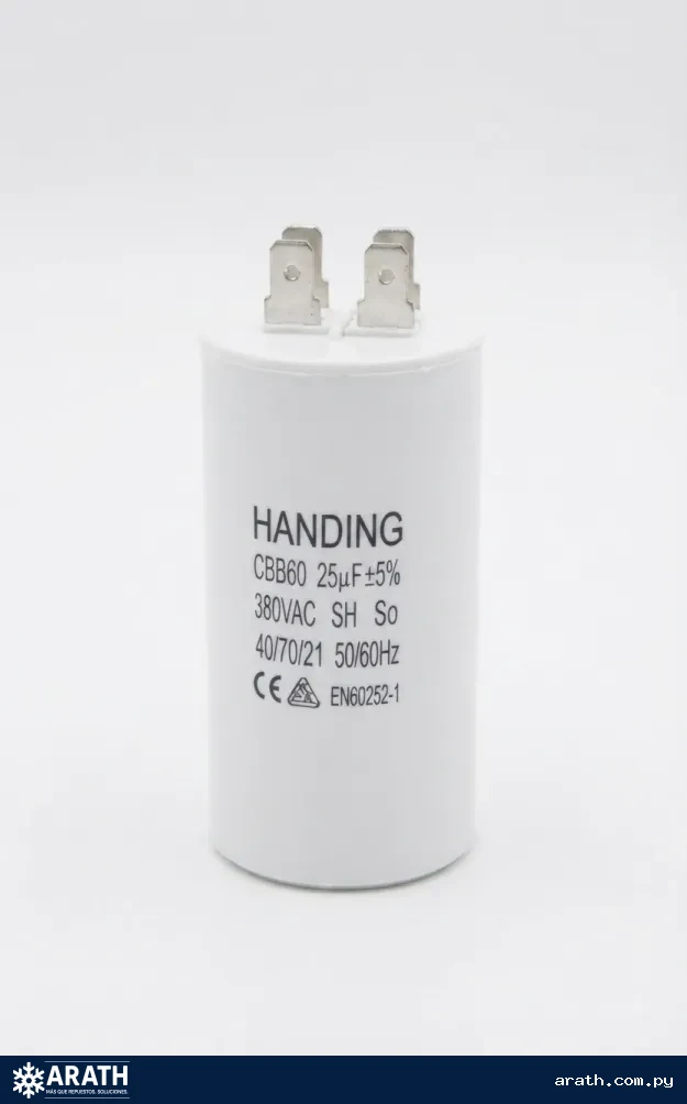 CAPACITOR 25MF 380V DE PLASTICO