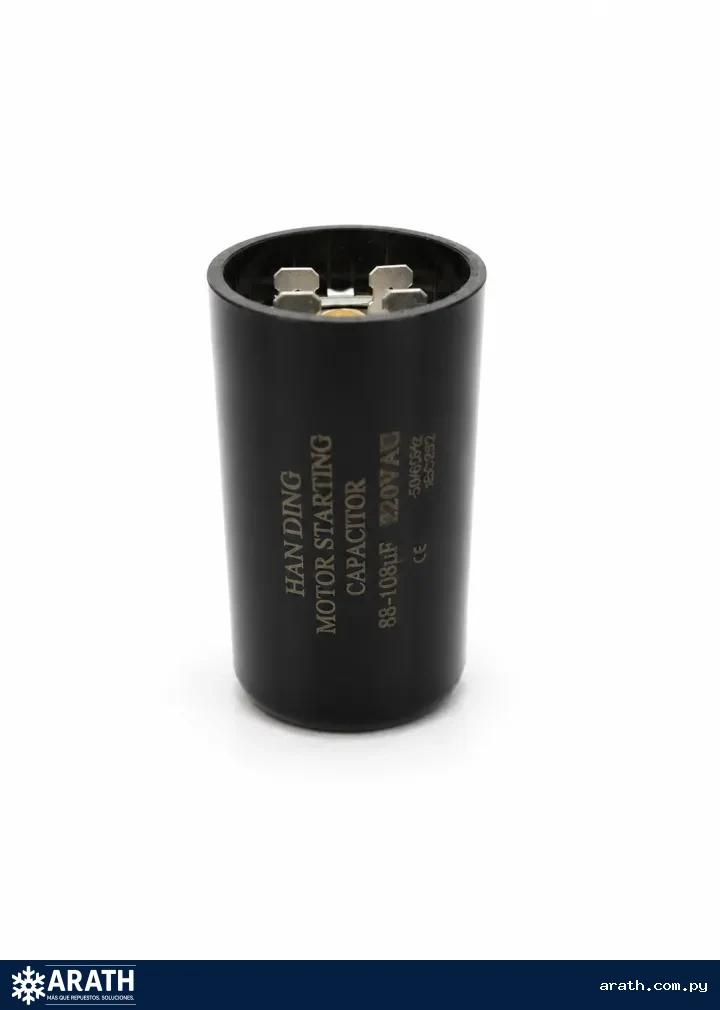 CAPACITOR 88 A 108MF 220V DE ARRANQUE