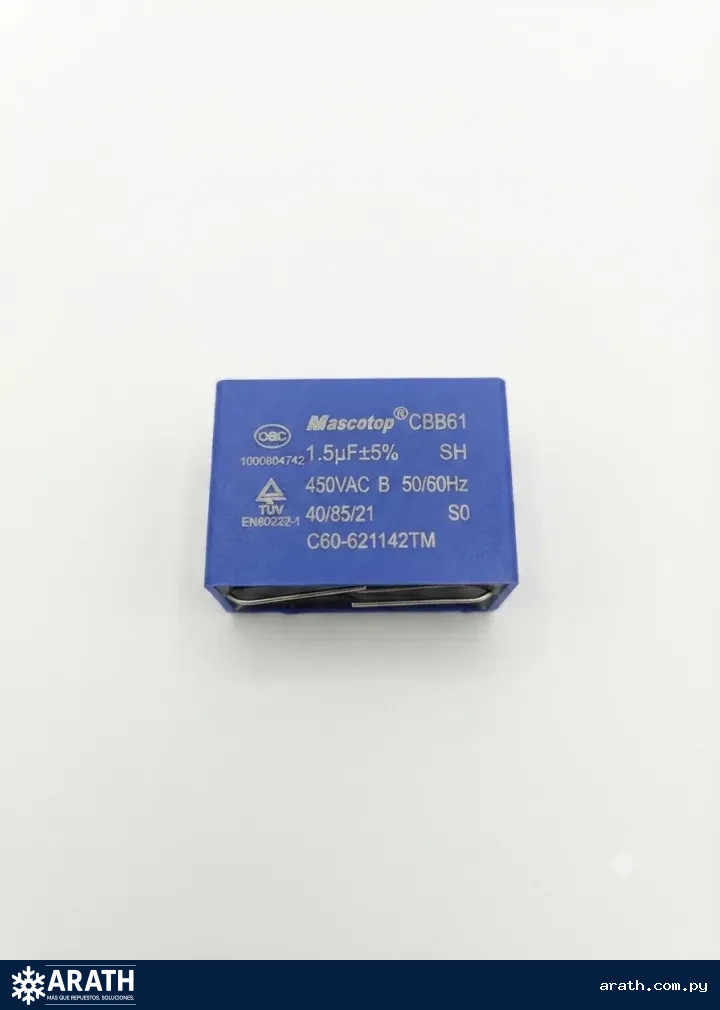 CAPACITOR 1,5MF 450V PARA PLACA