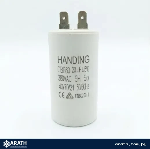 CAPACITOR 20MF 380V PLASTICO