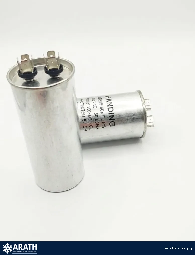 CAPACITOR 60MF 380V DE ALUMINIO