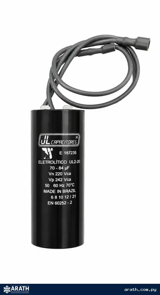 CAPACITOR 70-84UF 220V DE ARRANQUE