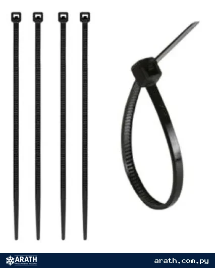 CINTILLO 4.8X300MM NEGRO JUSTER POR UNIDAD