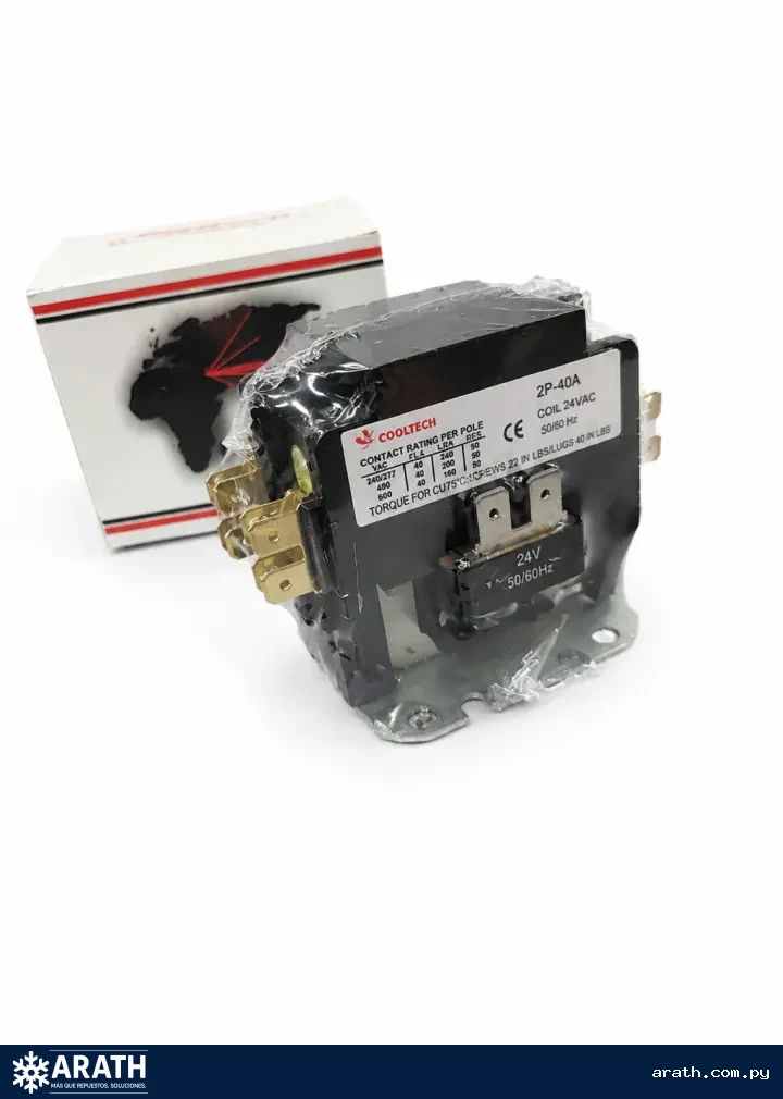 CONTACTOR MONOFASICO 2P 40A 24V