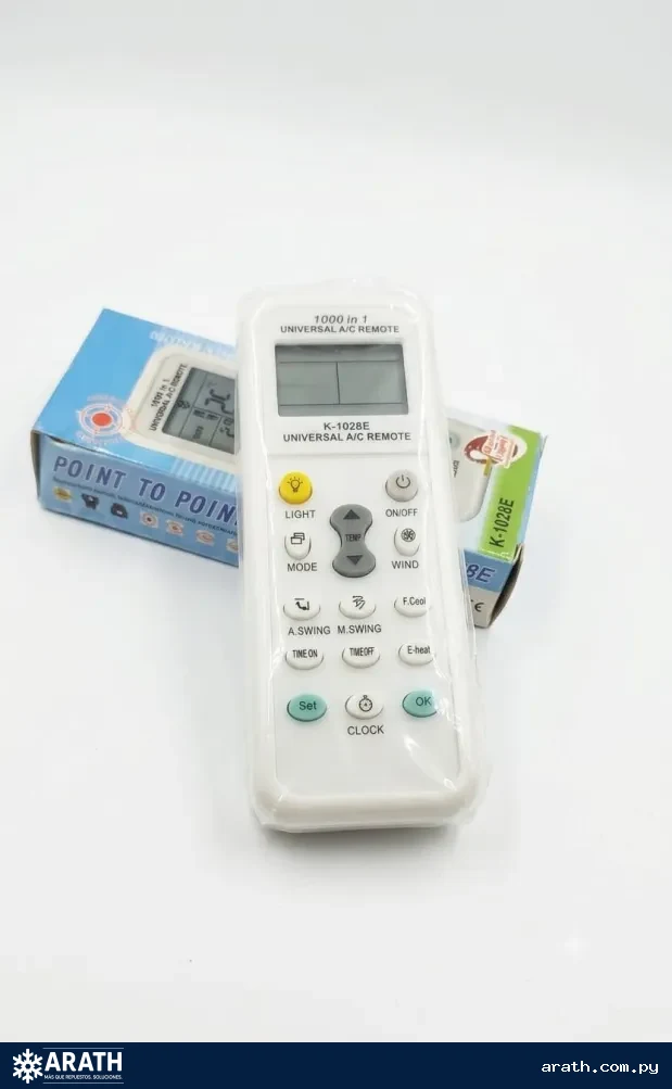 CONTROL UNIVERSAL PARA AIRE ACONDICIONADOR 1000 EN 1 - ECO