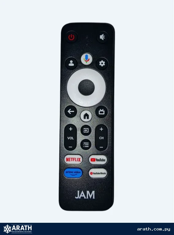 CONTROL ORIGINAL PARA SMART LED TV JAM MODELO: GTM5ULTRA DE 43"