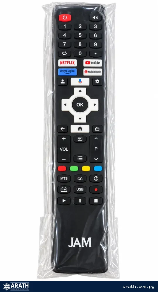 CONTROL ORIGINAL PARA SMART TV JAM ULTRASLIM GTV ANDROID 7601-Z7S032-0044JAM1