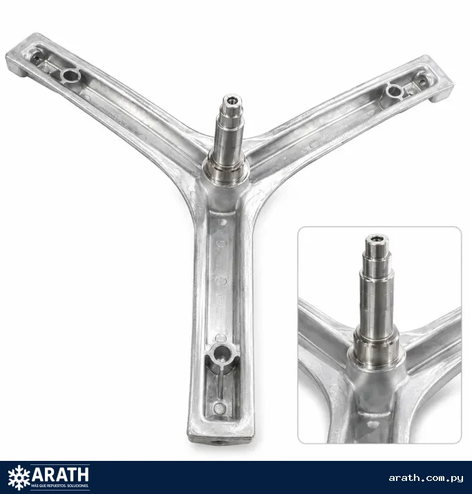 CRUCETA PARA LAVARROPAS MABE RULEMAN: 6205-6204 RETEN: 35X56X10