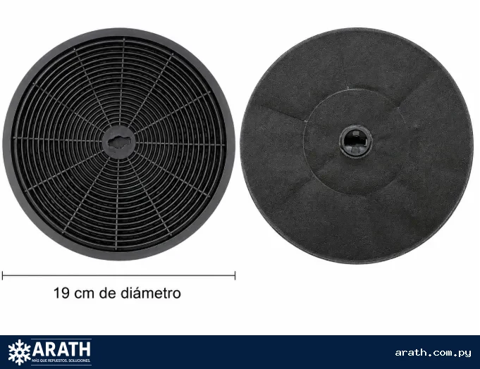 FILTRO DE CARBON PARA EXTRACTOR ELECTROLUX D:19CM