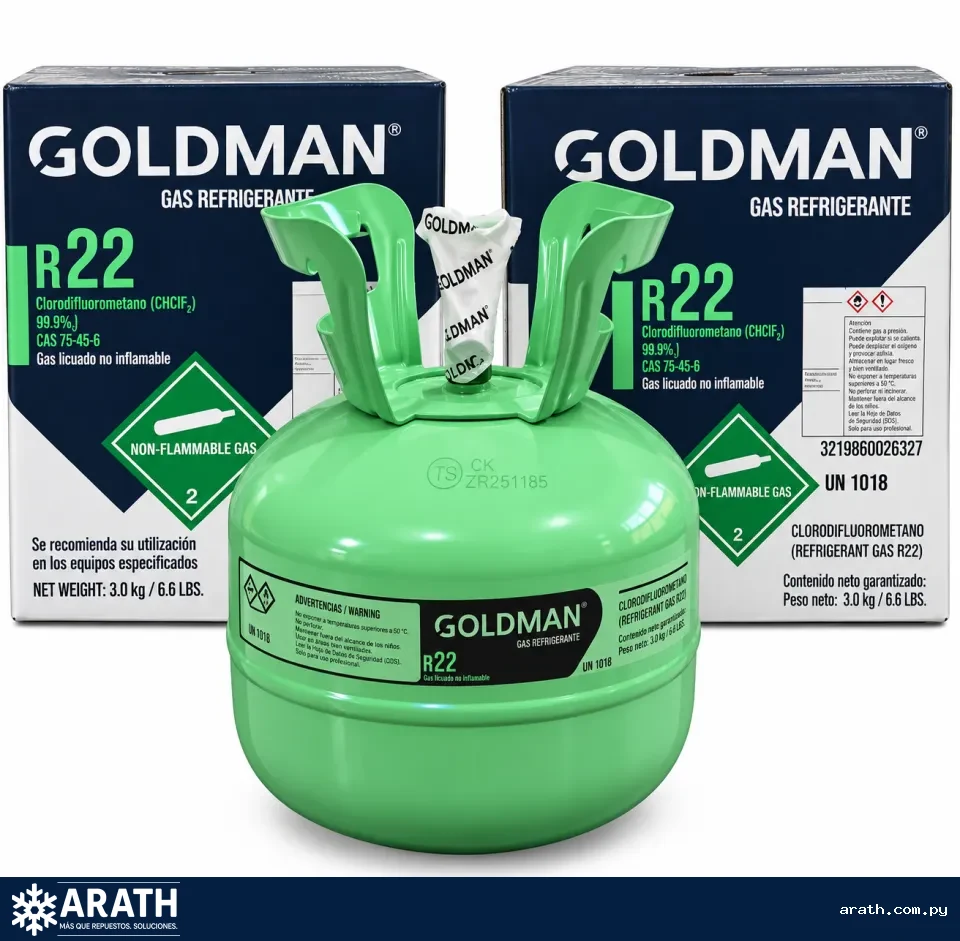 GAS R-22 GALON DE 3,4KG
