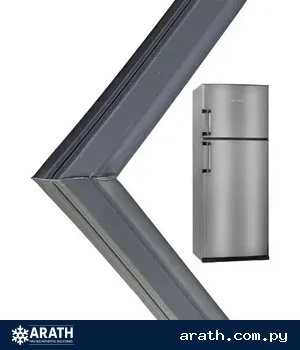 GOMA PARA HELADERA A TORNILLO ALTO (NEGRO)