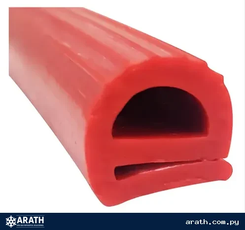 GOMA DE SILICONA PARA HORNO INDUSTRIAL DE ALTA TEMPERATURA POR METRO