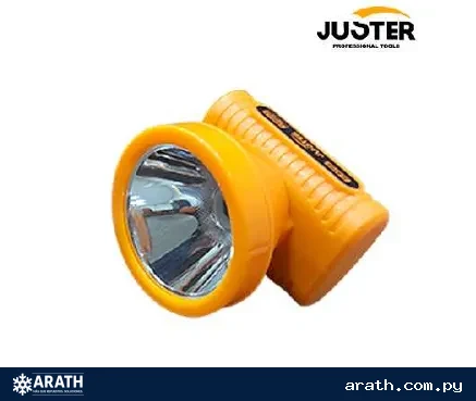 LINTERNA MINERO LED RECARGABLE JUSTER (JL8702)