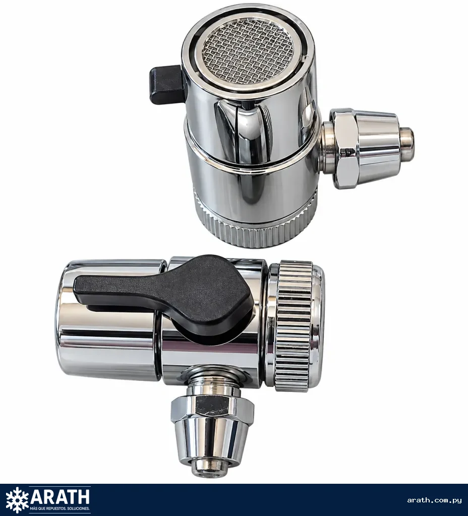 LLAVE DIFUSOR CON FILTRO PARA PURIFICADOR DE AGUA 1/2 A 1/4