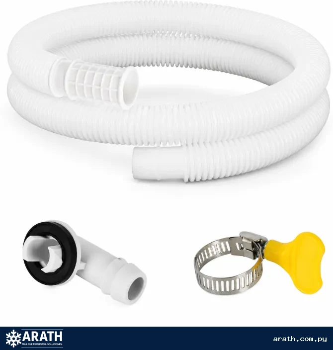 MANGUERA DE DESAGUE PARA AA de 2MTS CON ACCESORIOS