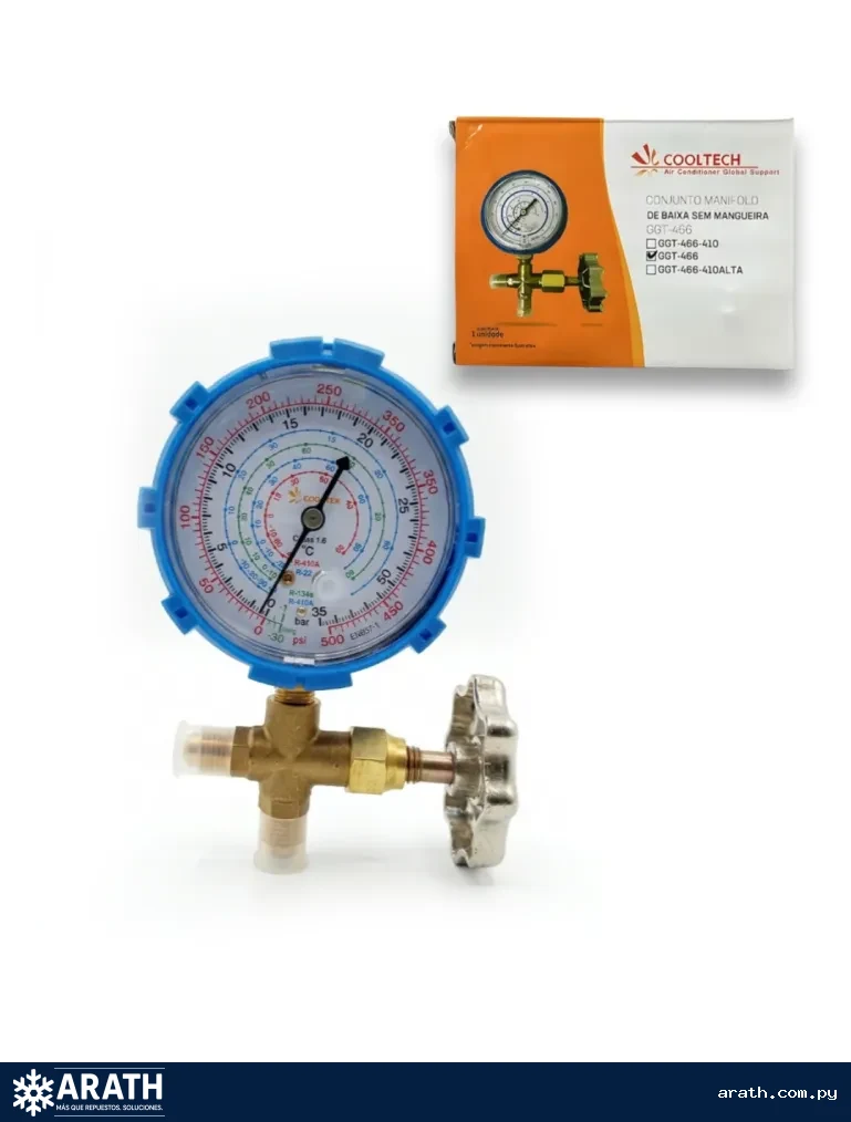 MANIFOLD CON RELOJ PARA R-410