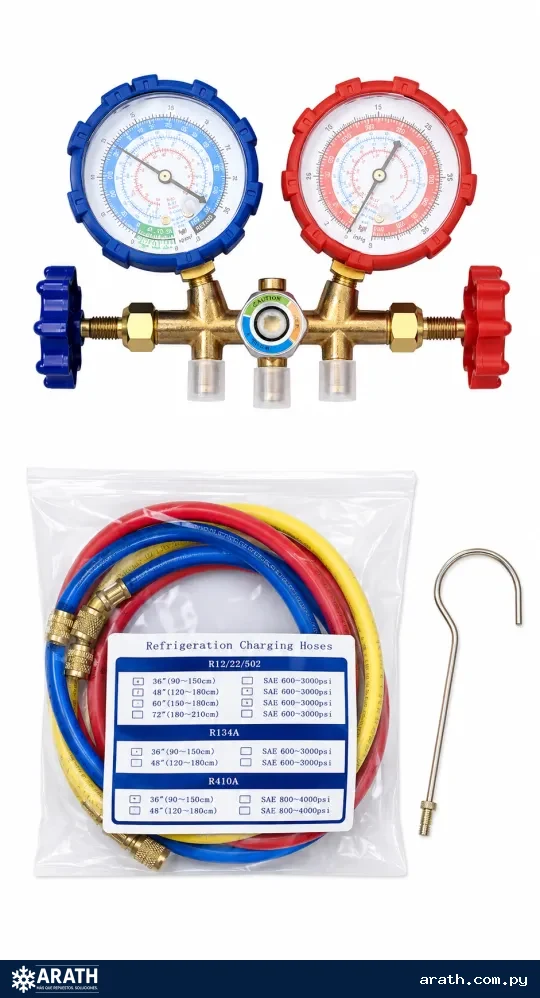 MANOMETRO COMPLETO PARA R-134