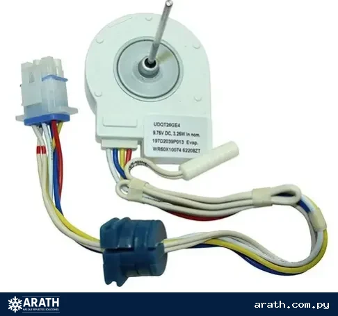 MOTOR VENTILADOR PARA HELADERA 9,75V CON SENSOR