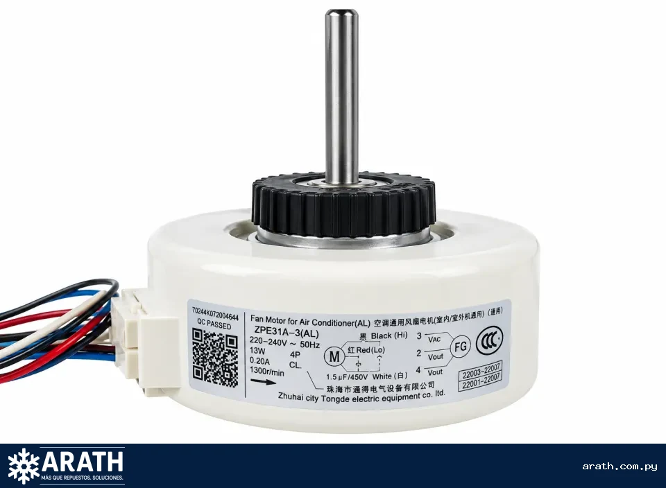 MOTOR EVAPORADOR PARA SPLIT 13W 0.16A 4P