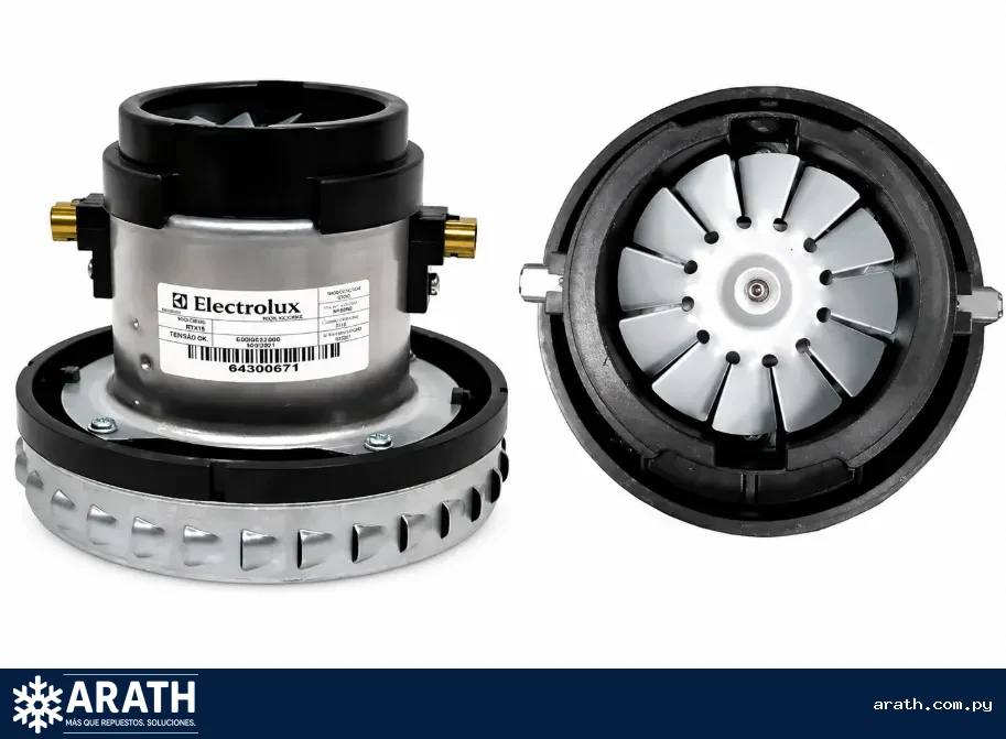 MOTOR PARA ASPIRADORA ELECTROLUX BPS1S 1000W 220V (64502878) COMPATIBLE CON VARIOS MODELOS