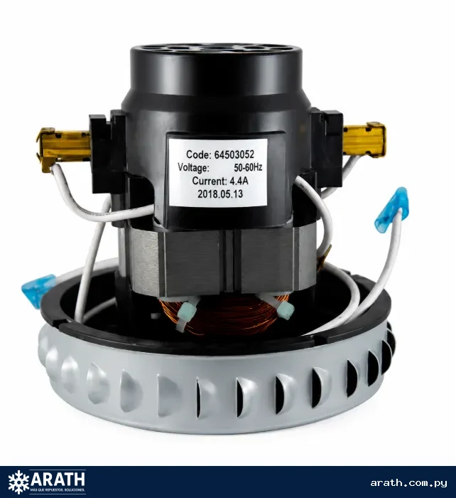 MOTOR PARA ASPIRADORA ELECTROLUX 850W 220V (64503052/41029699) COMPATIBLE: AWD01/A10N1/AQP20/GT20N/GT30N/GT20P