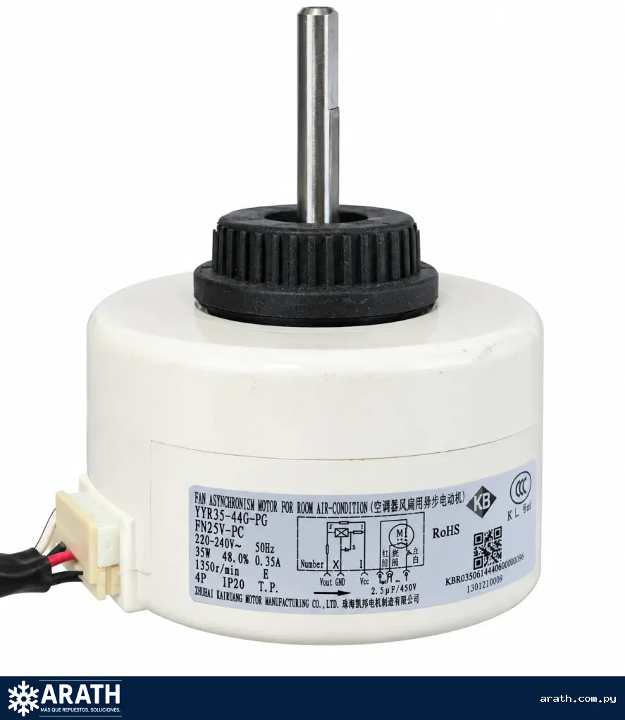 MOTOR EVAPORADOR PARA SPLIT IZQUIERDO 35W 220V