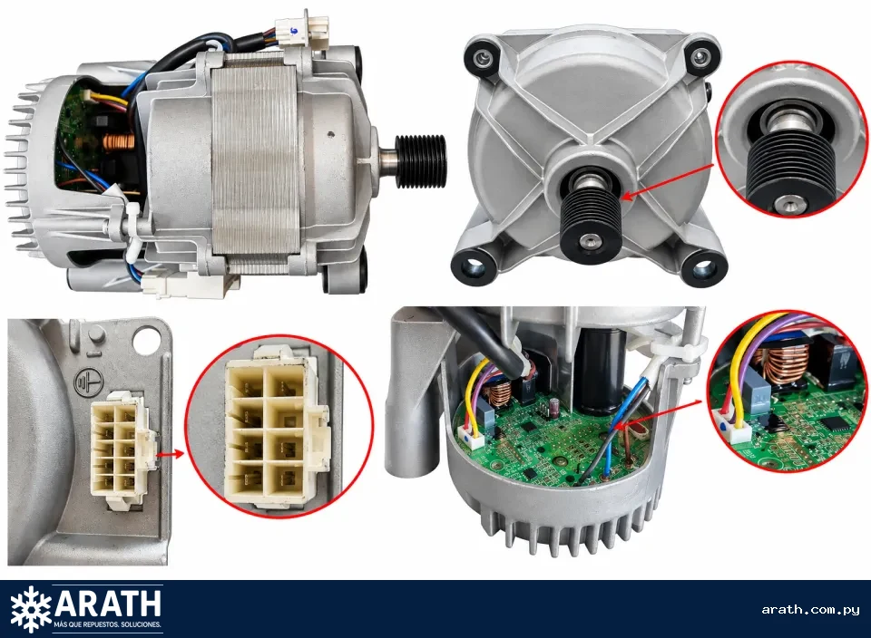 MOTOR PARA LAVASECARROPAS JAM INVERTER
