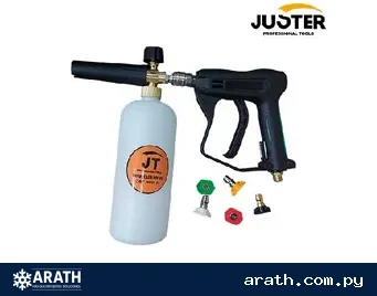 PISTOLA PARA ESPUMA PRO 1LTS JUSTER CON PICOS CAMBIABLES (JDQT0307)