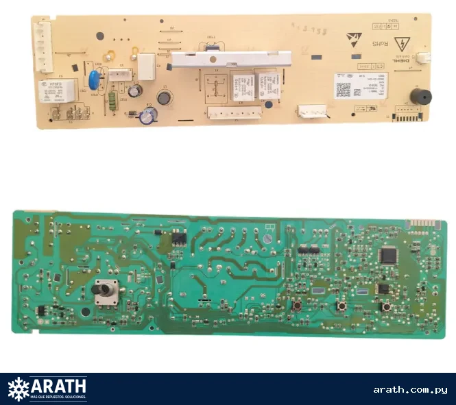 PLACA PARA LAVARROPAS TOKIO CECILIA 3 BOTONES DE 2 RELAY COMPATIBLE CON: FAMA-JAM-MIDAS