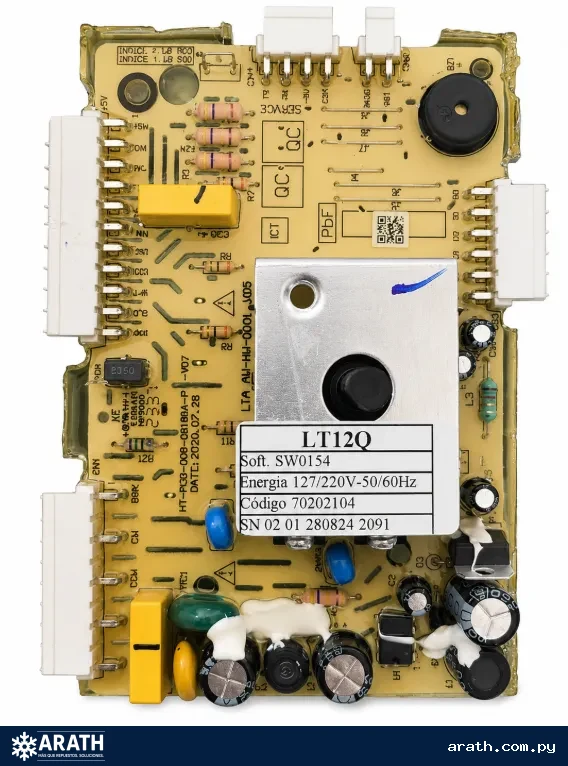 PLACA PARA HELADERA ELECTROLUX MODELO: LT12Q CODIGO: 70202104