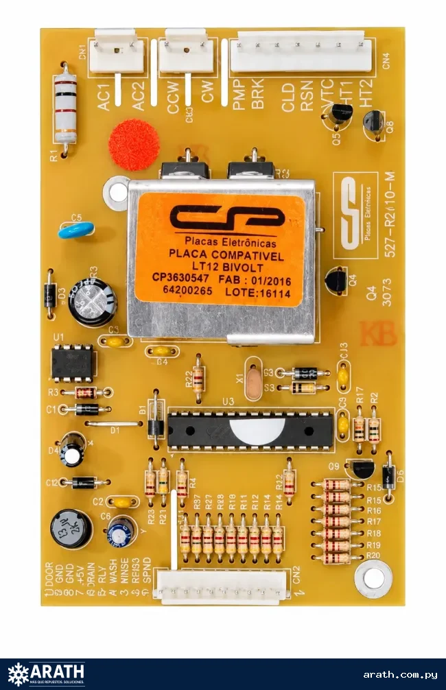 PLACA PARA LAVARROPAS ELECTROLUX LQ12 LT12 CP COMPATIBLE 64800265/70294486