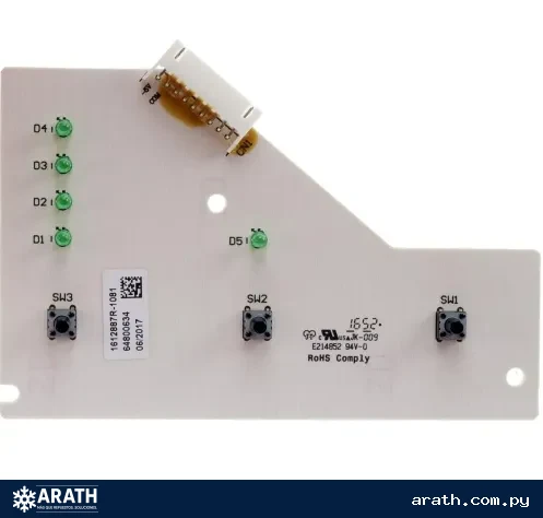 PLACA PARA LAVARROPAS ELECTROLUX INTERFACE LTE12 CODIGO: 64800634