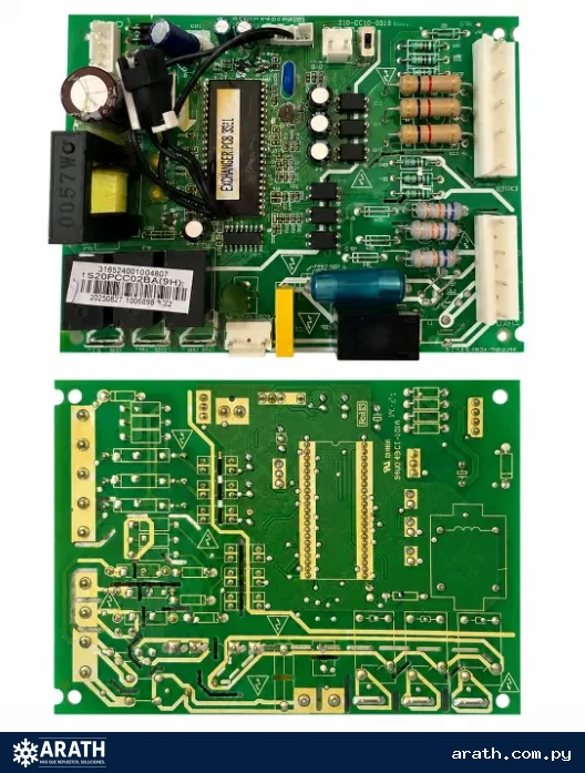 PLACA ORIGINAL PARA CONDENSADOR DE AIRE MIDEA 60.000 BTU MOV60HR R-410A