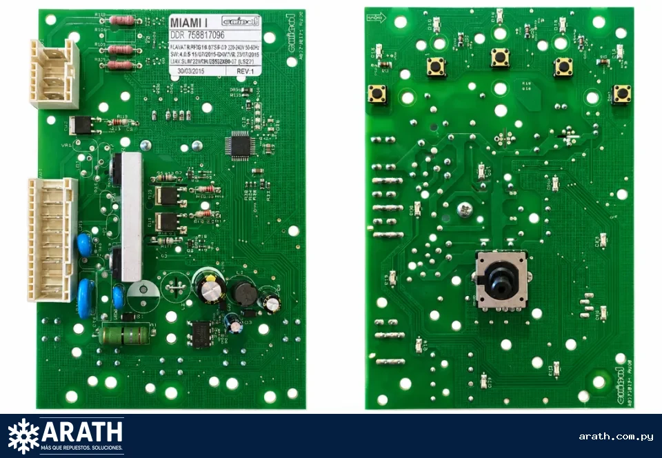 PLACA COLORMAQ 12/15KG MIAMI LCA12/LCA15 / COMPATIBLE CON LA TOKYO