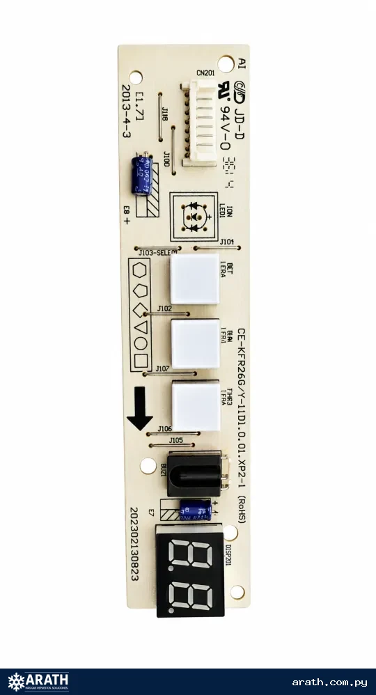PLACA DISPLAY PARA ACONDICIONADO TOKYO CE-KFR26G/N1