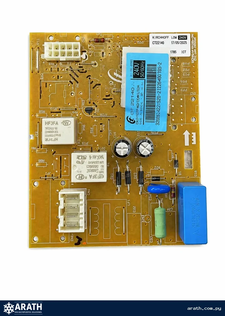 PLACA PARA HELADERA CONSUL ORIGINAL WRM36D 2 FICHAS 326061422