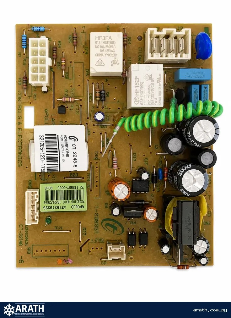 PLACA PARA HELADERA APOLLO ORIGINAL 326067825